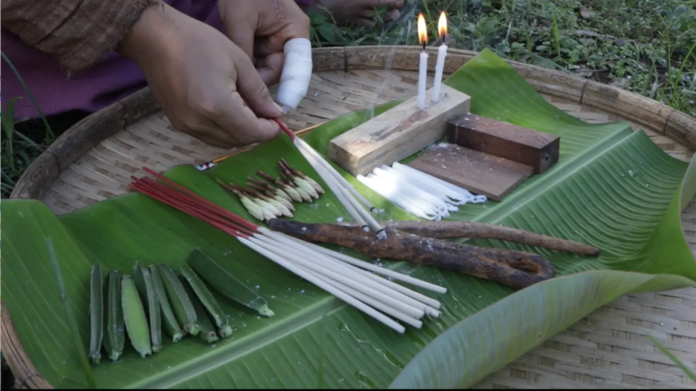 ขั้นตอนการบวงสรวงบูชา