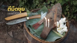 มีดซุยจากสมอเรือโบราณ