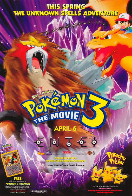 ดูหนังออนไลน์ Pokemon The Movie 3 Lord of the Unknown Tower (2000) โปเกมอน มูฟวี่ 3 ผจญภัยบนหอคอยปีศาจ