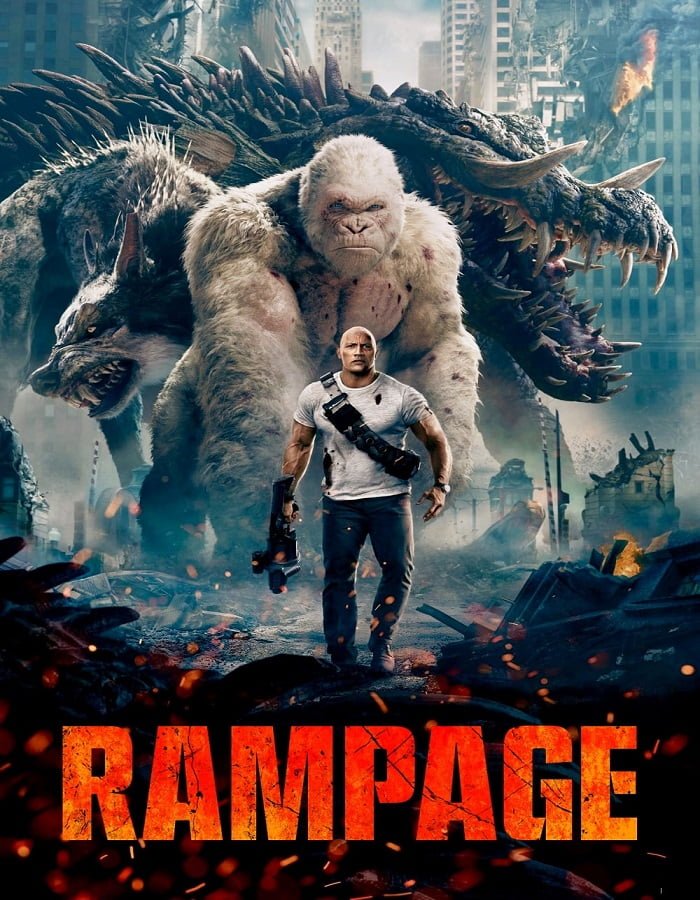 ดูหนังออนไลน์ฟรี Rampage (2018) เเรมเพจ ใหญ่ชนยักษ์